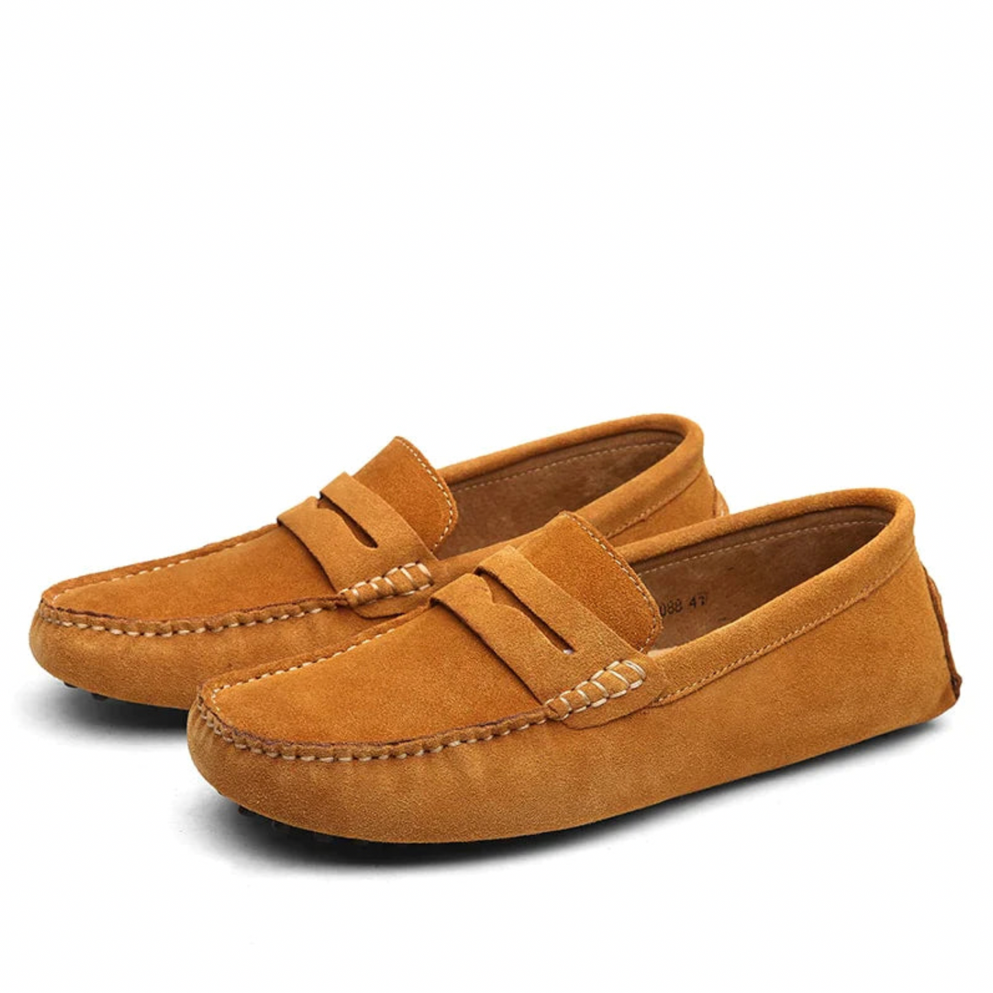 Marvello | Mocassins en daim pour hommes
