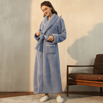 Lazaro™ | Unisex Luxe Fleece Badjas | Extra Lang & Superzachte Fluffy Pluche