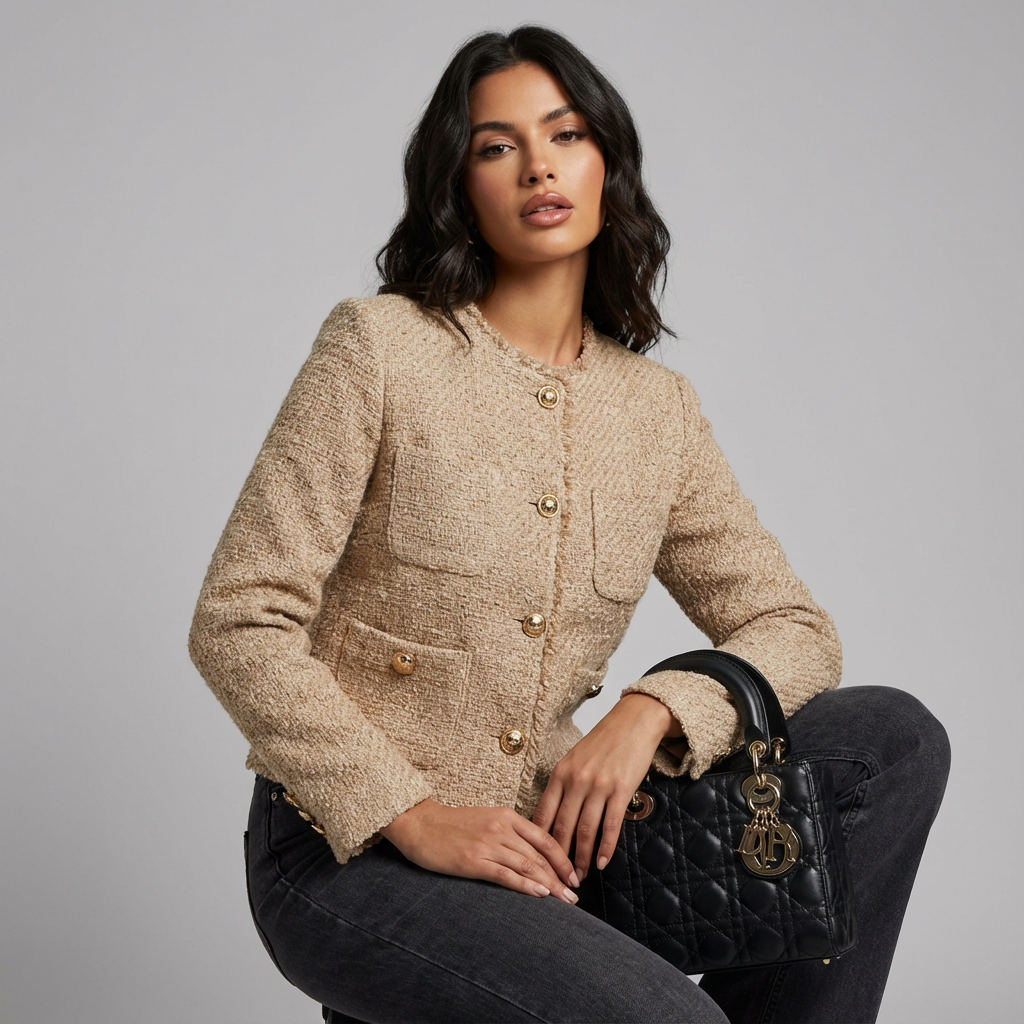 Élodine | Tweed Jasje