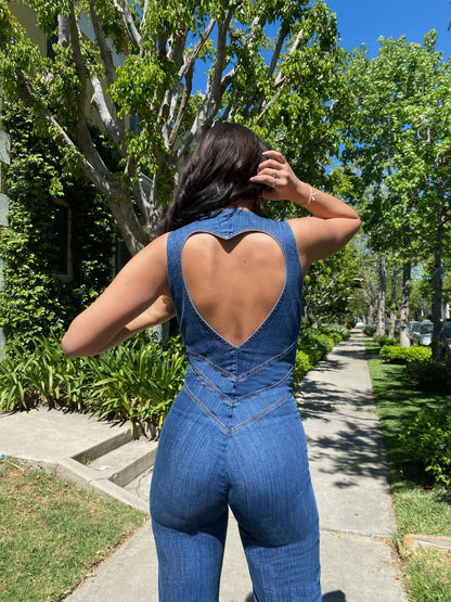 Serena | Denim Jumpsuit Dames