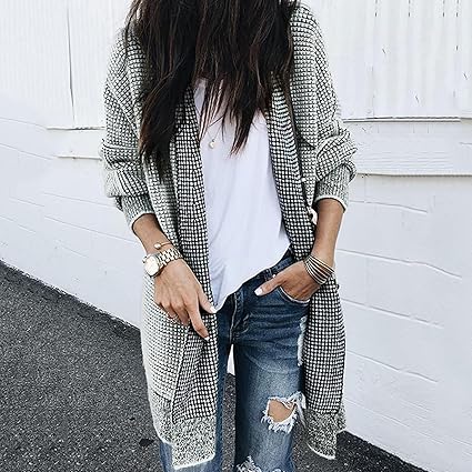Liora | Casual Grijze Cardigan