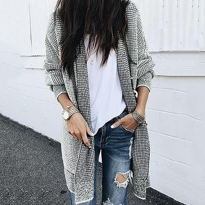 Liora | Casual Grijze Cardigan