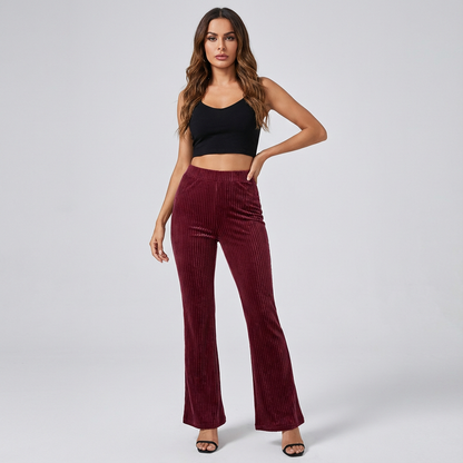 Rivella | Rib Flared Broek