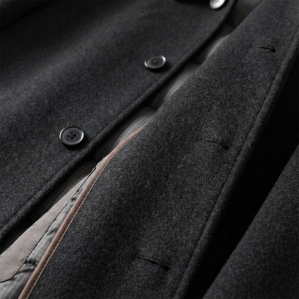 Raphaël | Schapenwollen Manteljas