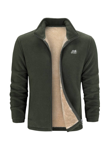 Leander™ | Fleece Jas met Warme Wollen Voering