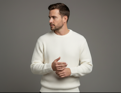 Bastien | Ribbel Gebreide Trui