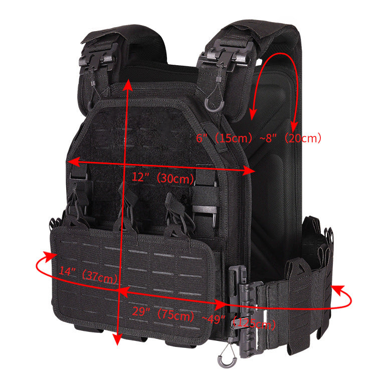 Aegis | Tactical Plate Carrier Vest met MOLLE