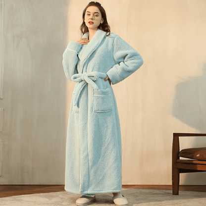 Lazaro™ | Unisex Luxe Fleece Badjas | Extra Lang & Superzachte Fluffy Pluche