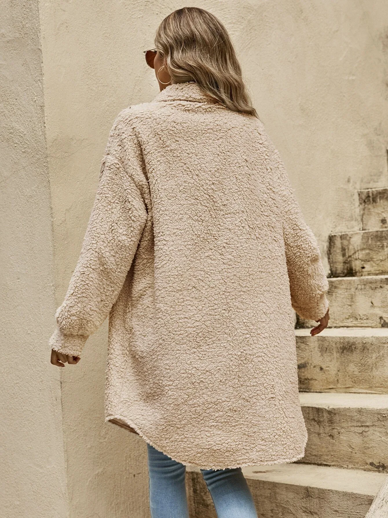 Allegra™ | Luxe Wollen Lange Cardigan met Oversized Ontwerp