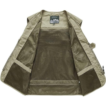 Trailmaster | Multifunctioneel Outdoor Vest met Meerdere Zakken