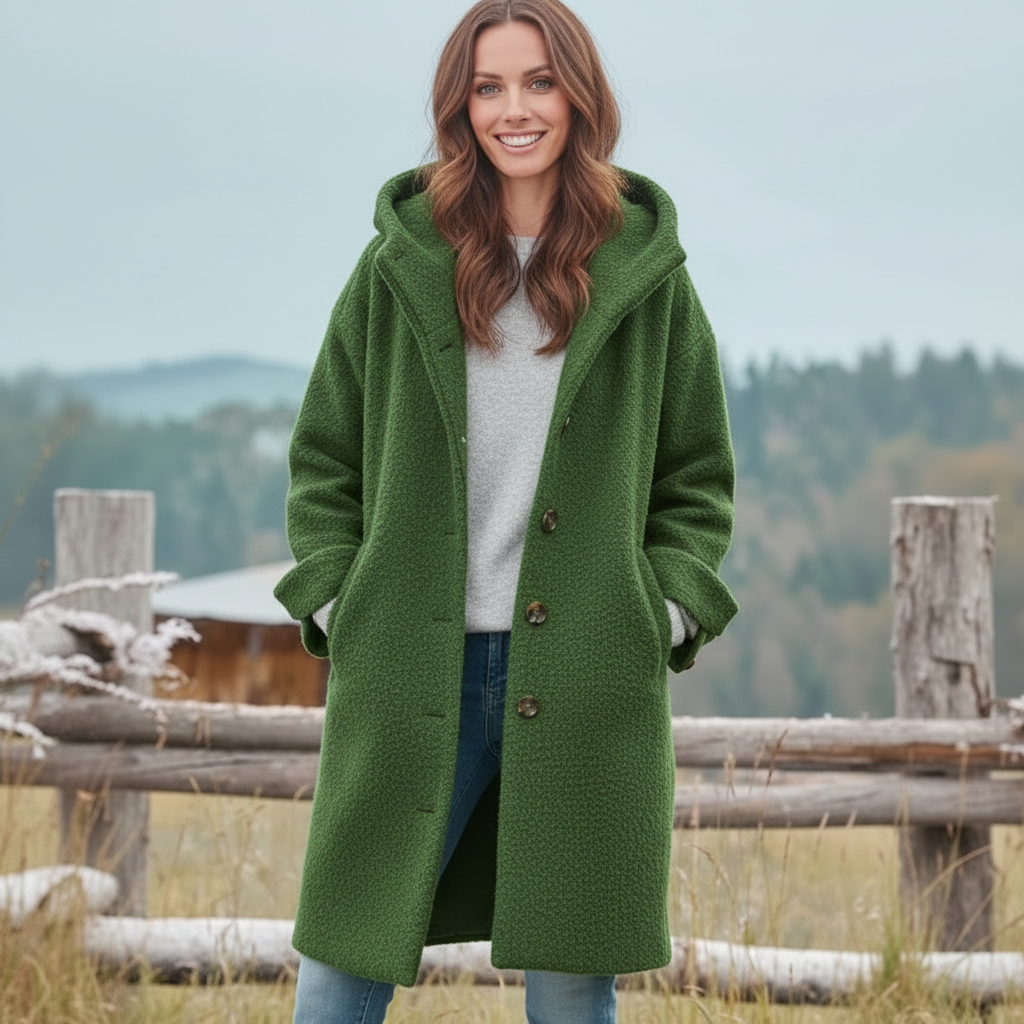 Clarine | Lange Mantel Dames