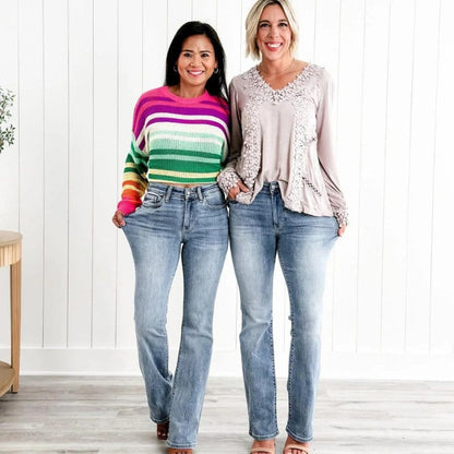 Bianca™ | Slimming Jeans met Buikcontrole Technologie voor Comfort en Stijl