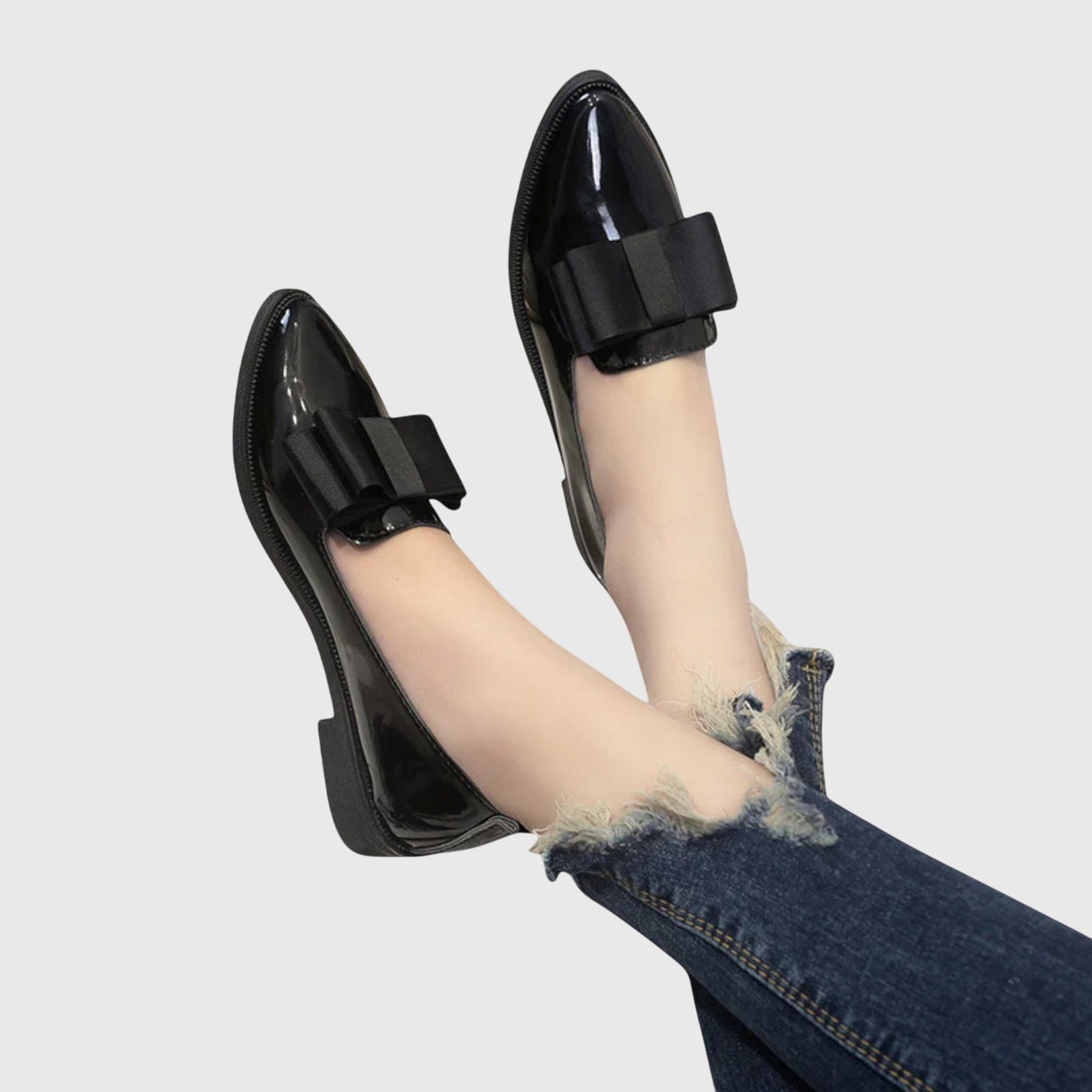 Delphine | Lakleren Loafers