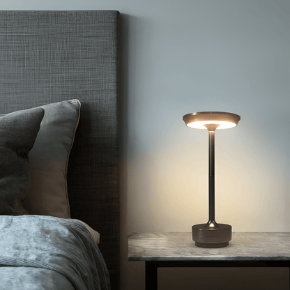 Véllure™ | Draadloze Luxe LED Tafellamp | Oplaadbaar, Dimbaar & Modern Design