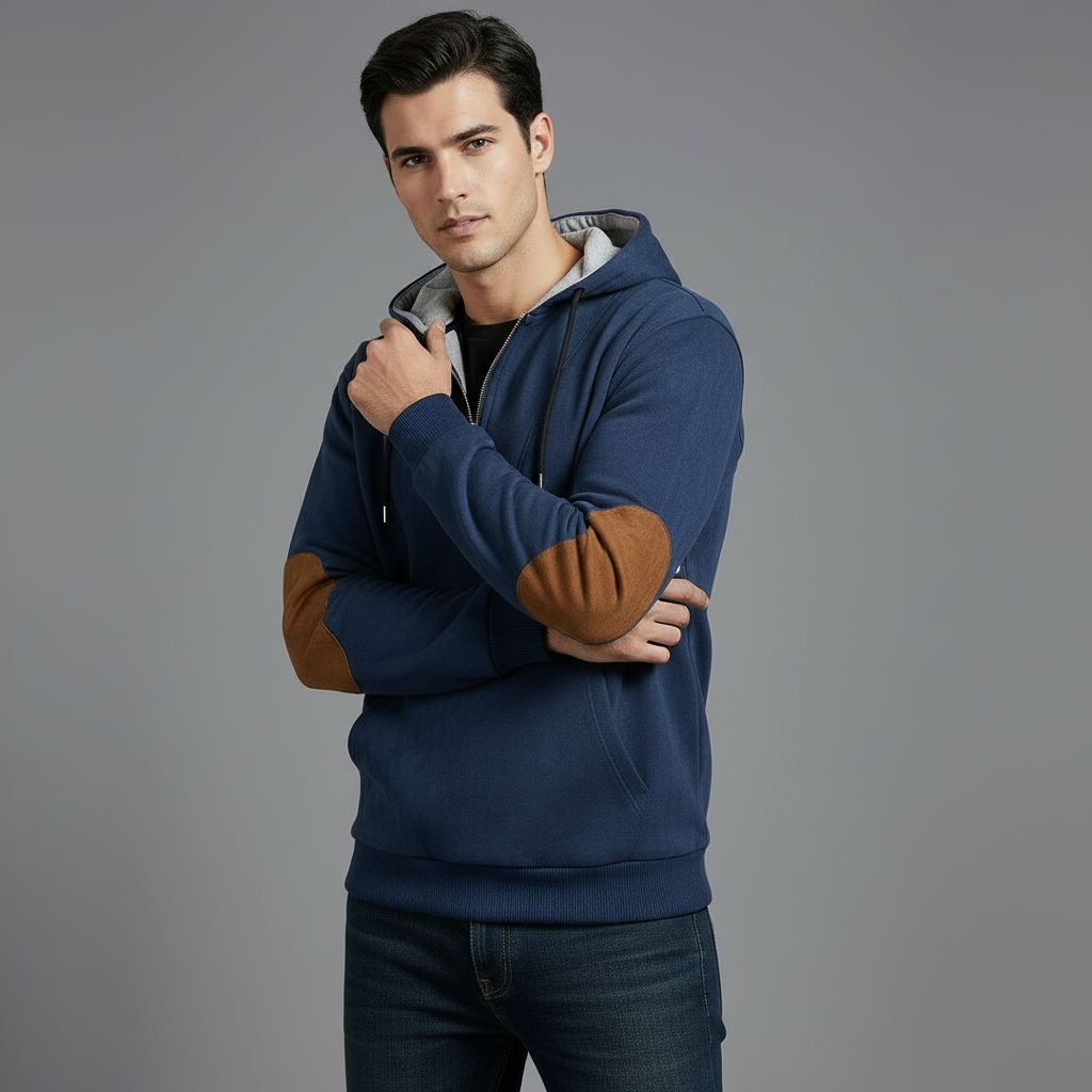 Rowan | Casual V-hals Hoodie