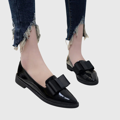 Delphine | Lakleren Loafers