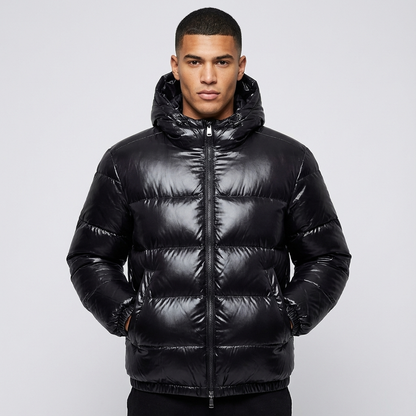 Virex | Glanzende Puffer Jas