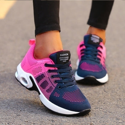 Eloura | Ademend Dames Sneakers met Verhoogde Zool
