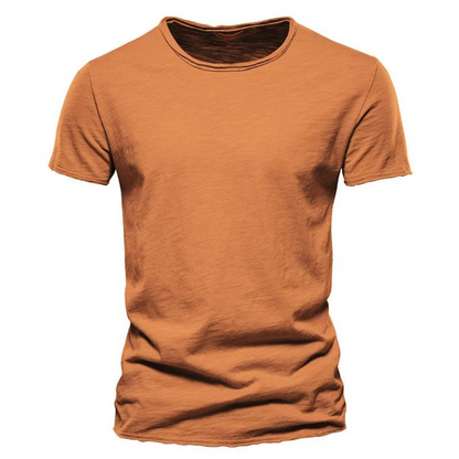 Nico | Casual T-Shirt met Subtiele Textuur Heren