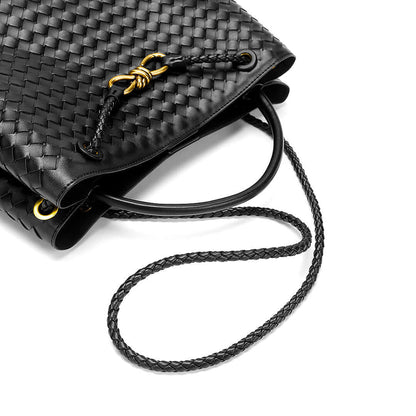 Ameline | Gevlochten Handtas