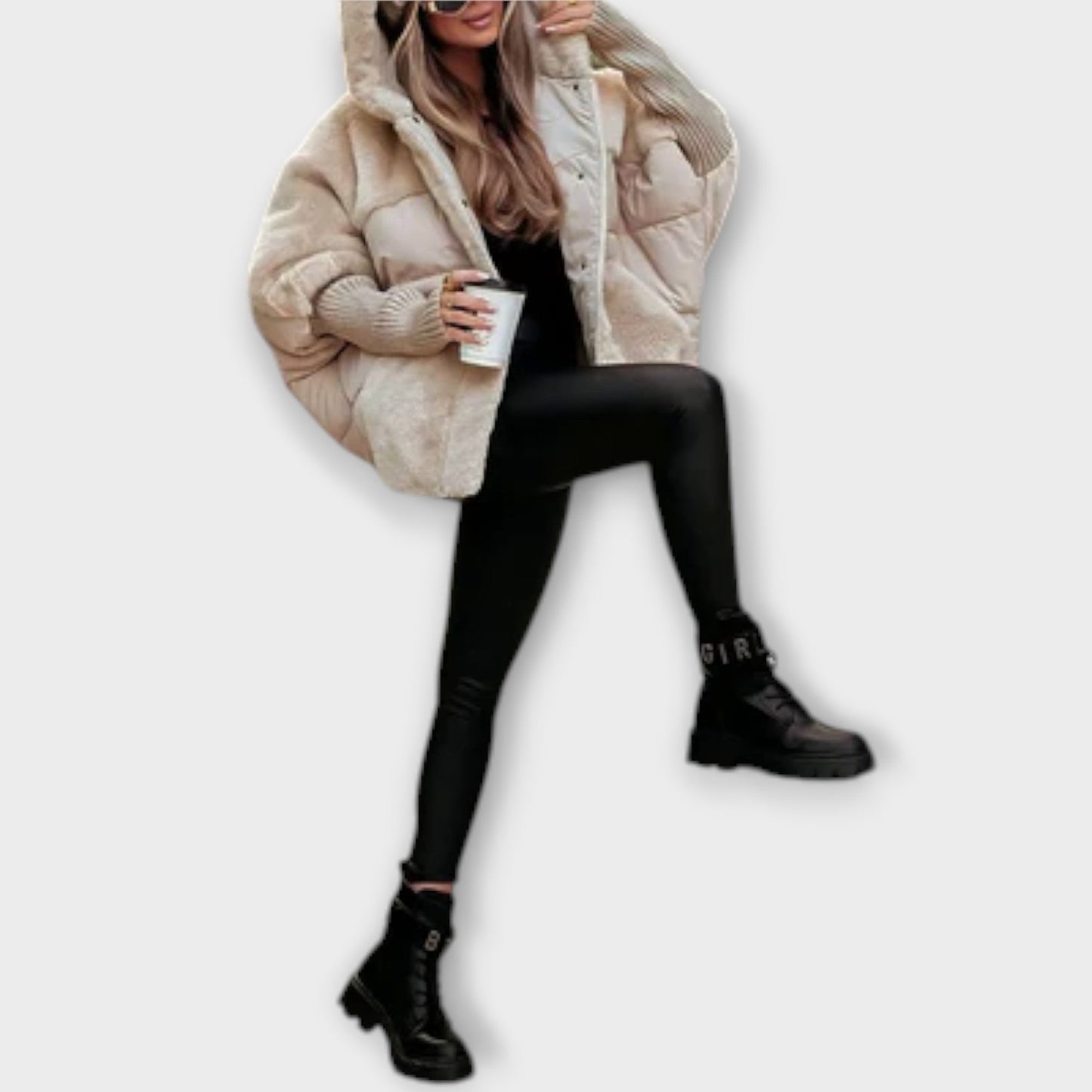 Lunara | Oversized Faux Fur Jas