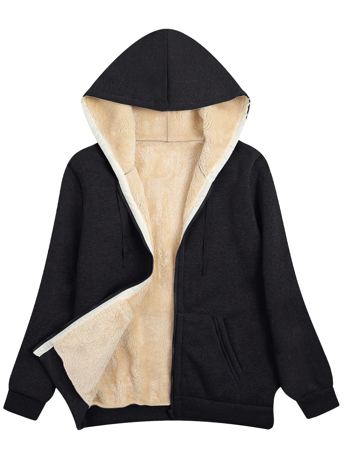 Liora | Gevoerde Pluche Hoodie