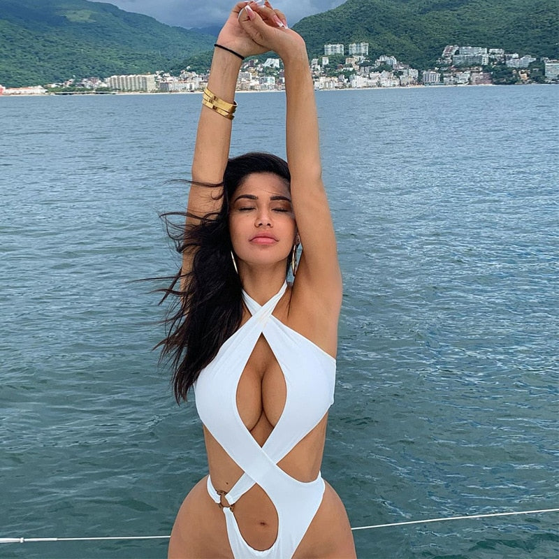 Vireya | Ultra-Sexy Monokini Dames met Cut-Outs