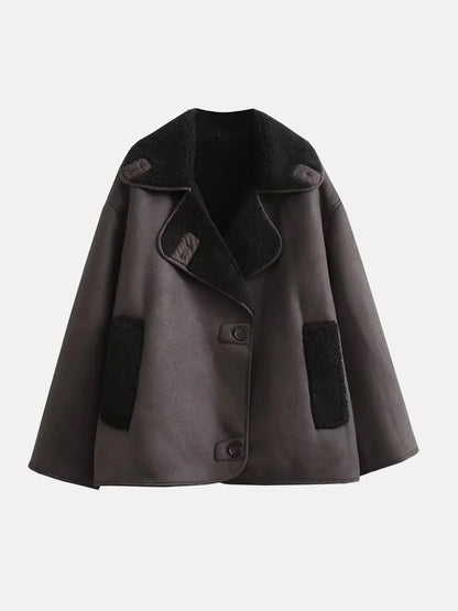 Solayne | Shearling Aviator Jas Dames