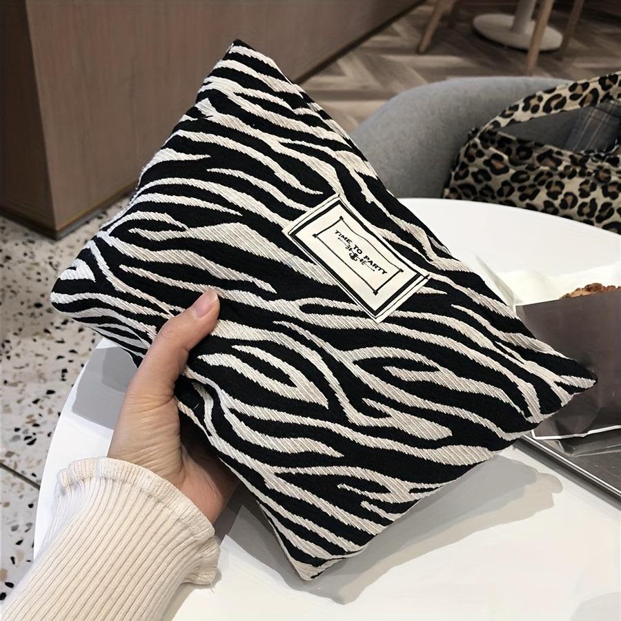 Zenya | Zebraprint Clutch