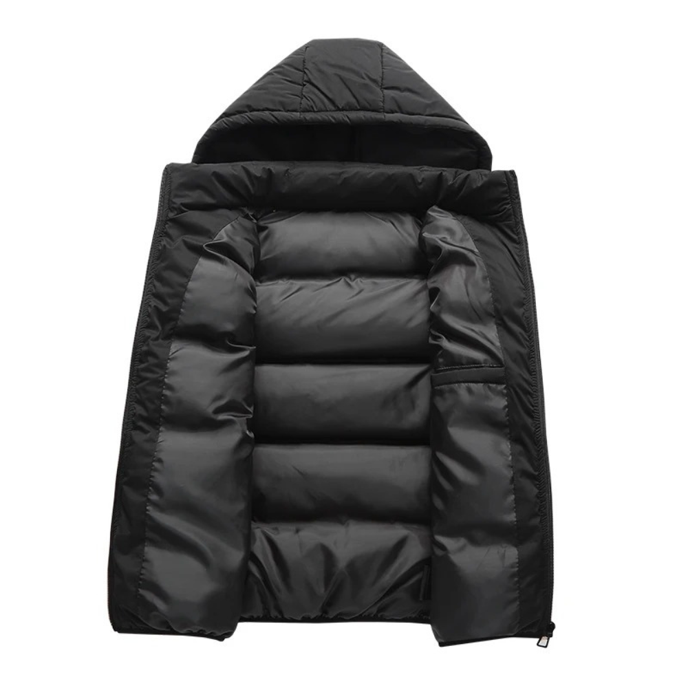 Nilan | Gewatteerde Bodywarmer Met Capuchon