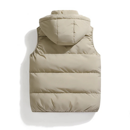 Nilan | Gewatteerde Bodywarmer Met Capuchon