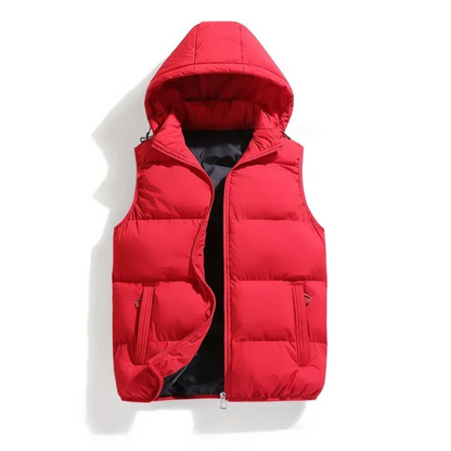 Nilan | Gewatteerde Bodywarmer Met Capuchon