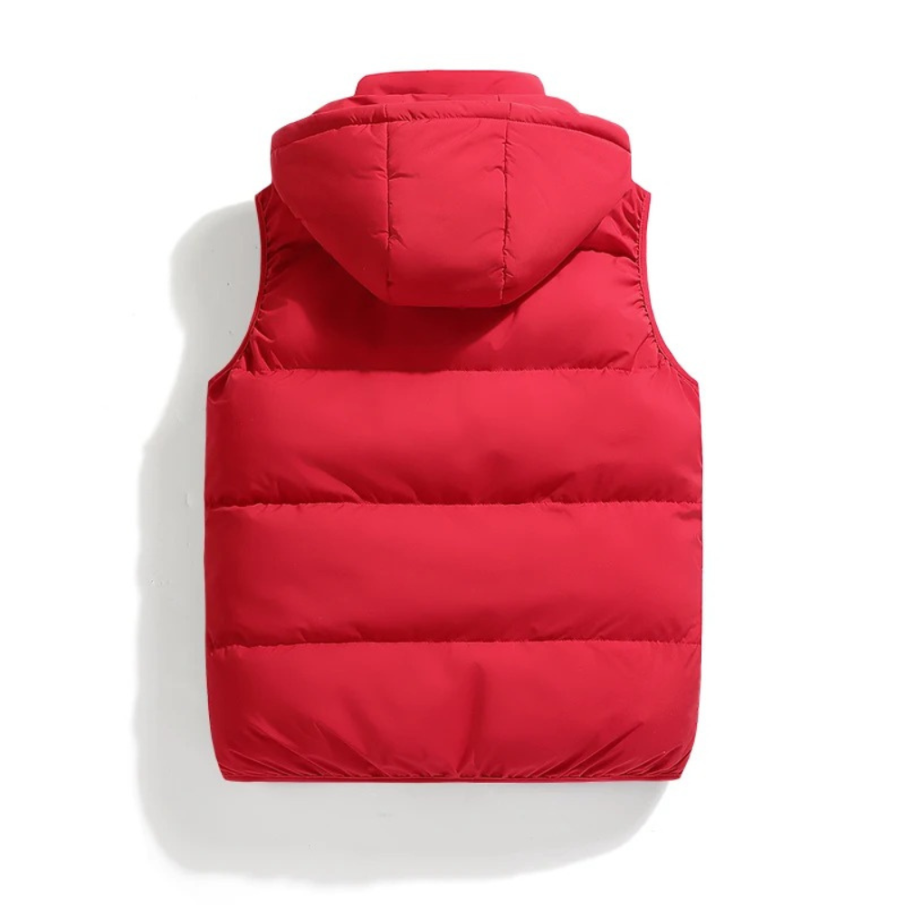 Nilan | Gewatteerde Bodywarmer Met Capuchon