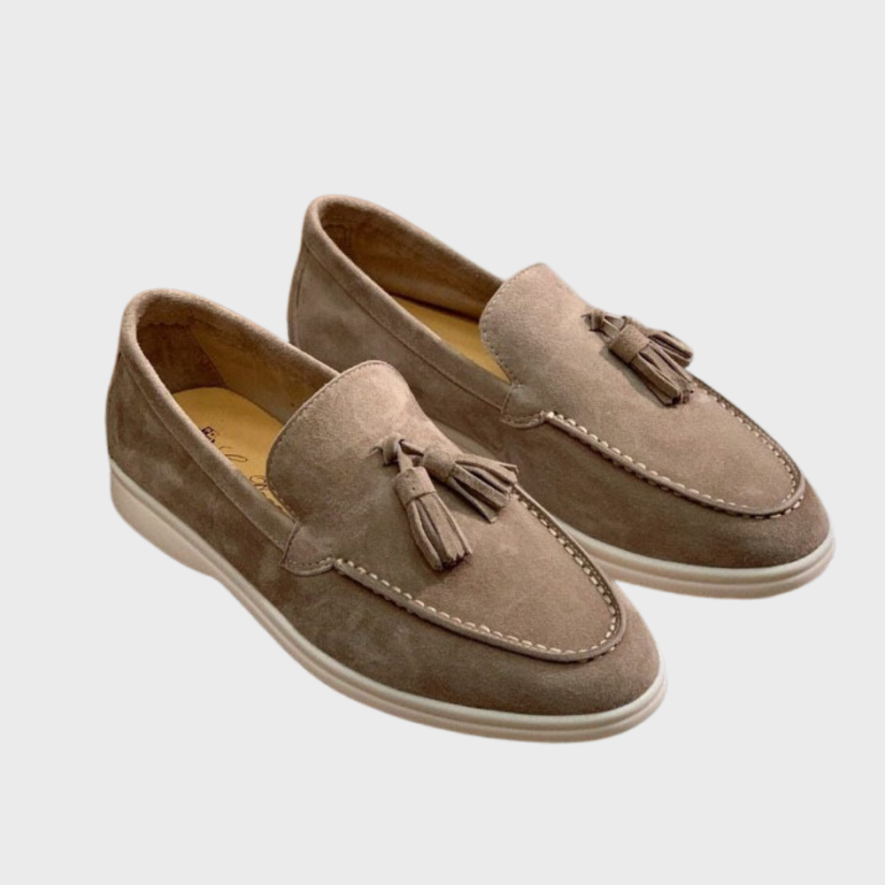 Eliano | Suède Loafers Heren