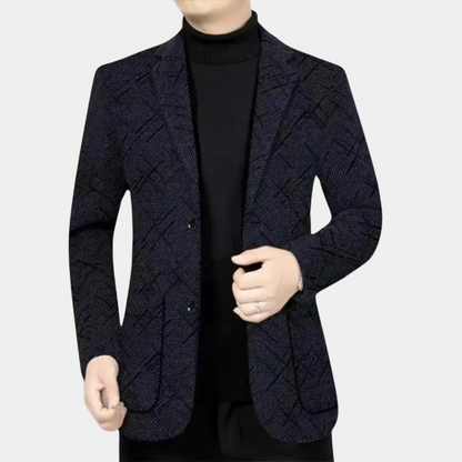 Adrien | Geruite Slim-Fit Blazer
