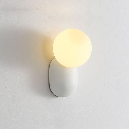 Nordelle | Wandlamp Glazen Bol