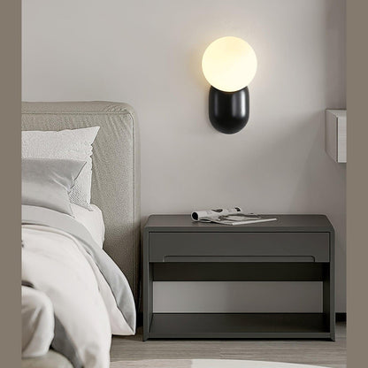 Nordelle | Wandlamp Glazen Bol