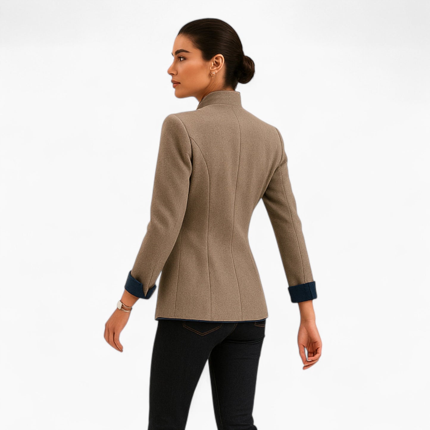 Marcelline | Militair Colbert Dames Beige