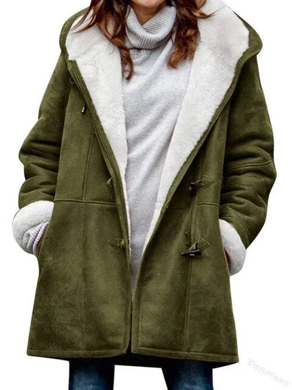 Elora | Fleece Gevoerde Winterjas