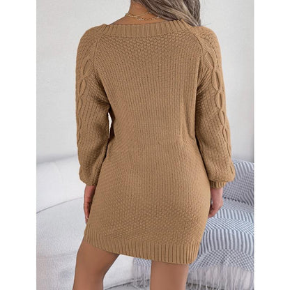 Celestine | Gebreide Sweater Jurk