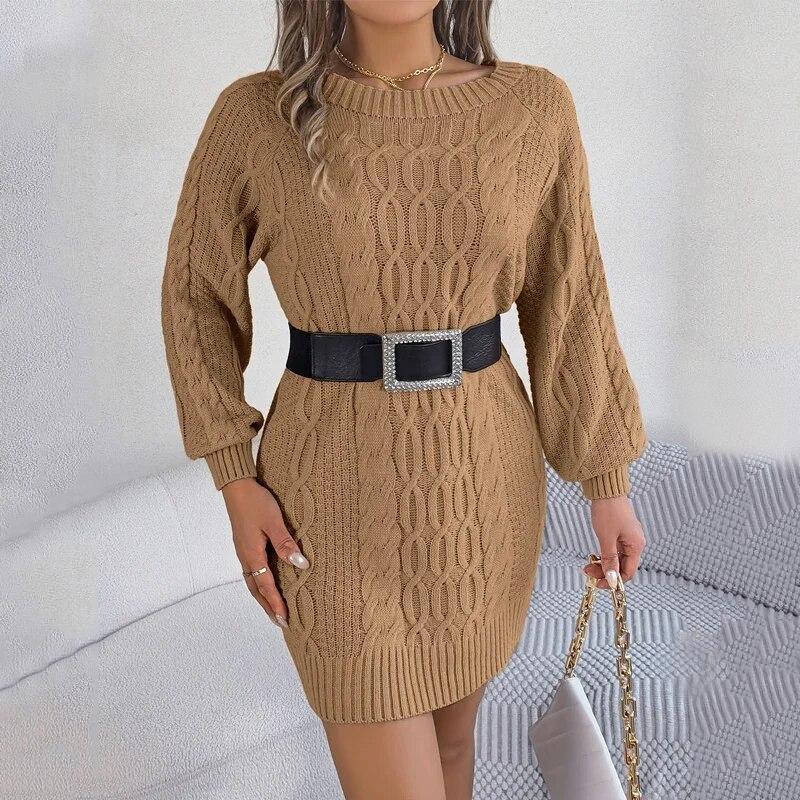 Celestine | Gebreide Sweater Jurk