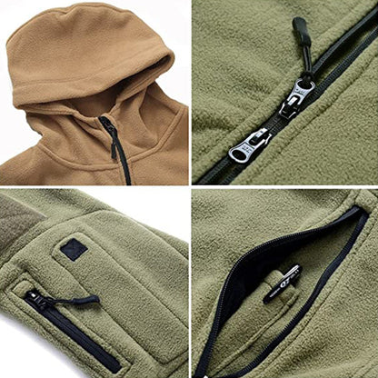 Vanguard | Tactical Fleece Jas met Capuchon