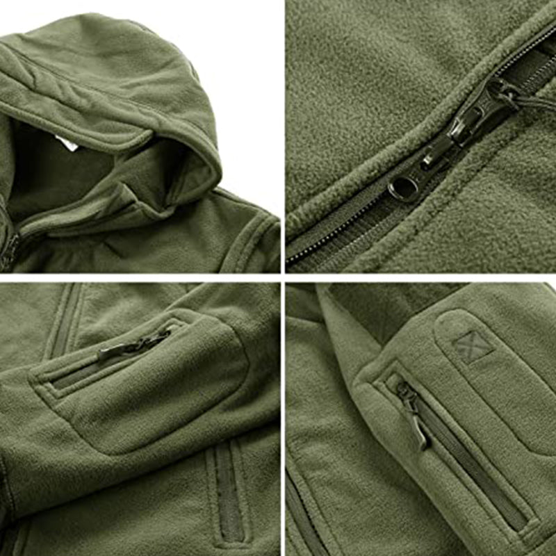 Vanguard | Tactical Fleece Jas met Capuchon