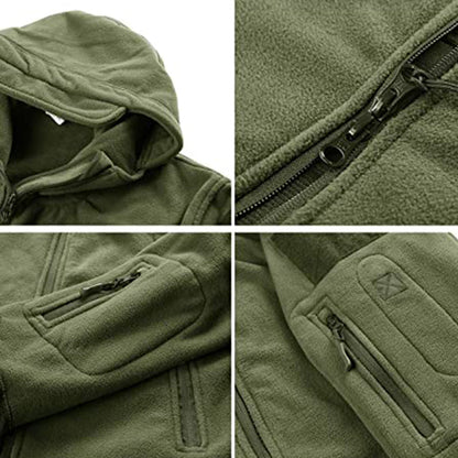 Vanguard | Tactical Fleece Jas met Capuchon