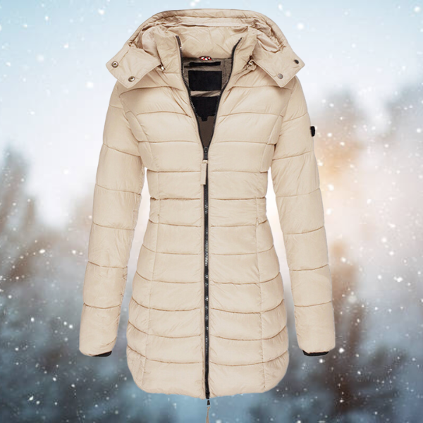 Charlotte™ | Donzen Jas met Capuchon en Stijlvolle Winterbescherming