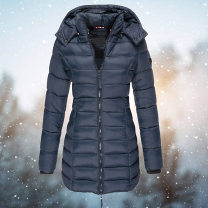 Charlotte™ | Donzen Jas met Capuchon en Stijlvolle Winterbescherming