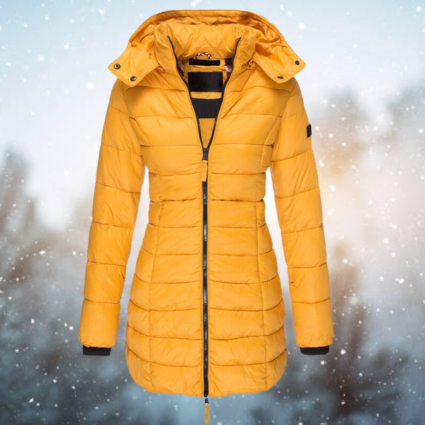 Charlotte™ | Donzen Jas met Capuchon en Stijlvolle Winterbescherming