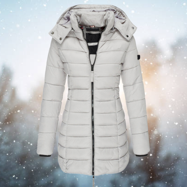 Charlotte™ | Donzen Jas met Capuchon en Stijlvolle Winterbescherming