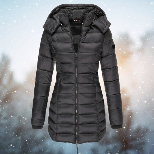 Charlotte™ | Donzen Jas met Capuchon en Stijlvolle Winterbescherming