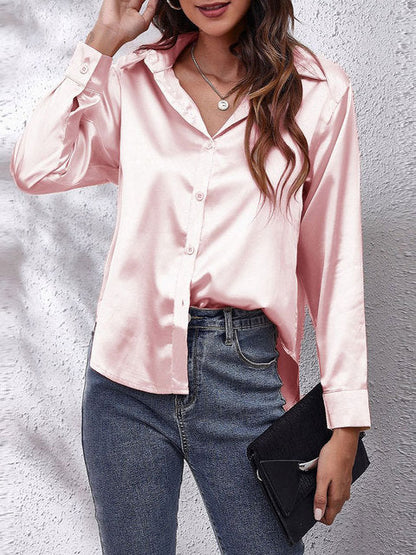 Selene | Satijnen Blouse Dames